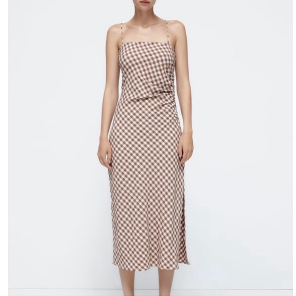 Zara Gingham dress